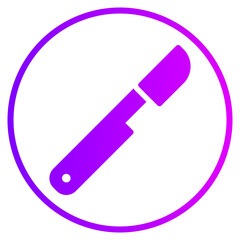 scalpel gradient icon