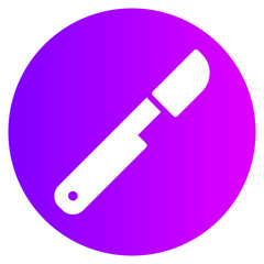 scalpel gradient icon