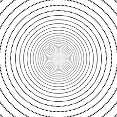 abstract halftone background circle