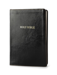 Naklejka premium Holy Bible isolated on white background