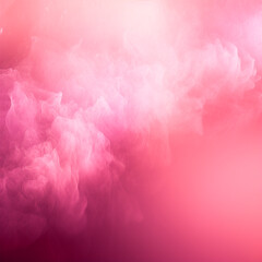 Fototapeta premium Pink fog abstract background Generative AI