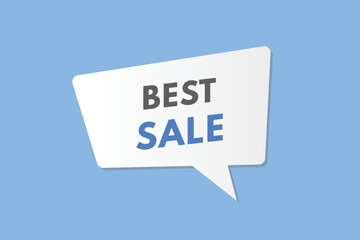 Best Sale text Button. Best Sale Sign Icon Label Sticker Web Buttons