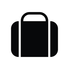 Briefcase bag vector icon