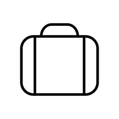 Briefcase bag vector icon