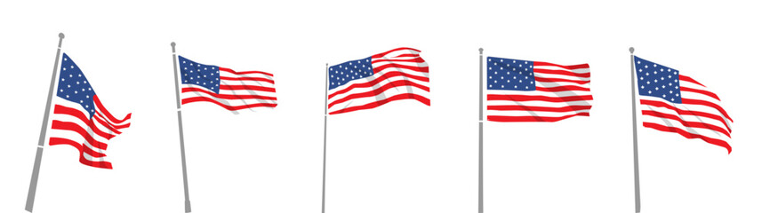 American flag symbol