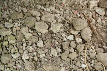 The collected limestone ex-mining is a silent witness