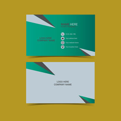 Modern and creative business card  template for corporate business