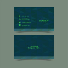 Modern and creative business card  template for corporate business