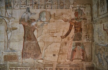 The Temple of Deir el-Medina, a Ptolemaic-era Temple of Luxor's West Bank