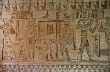 The Temple of Deir el-Medina, a Ptolemaic-era Temple of Luxor's West Bank