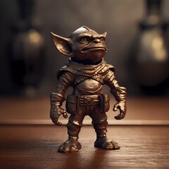 RPG statue of a Goblin, Generative Ai