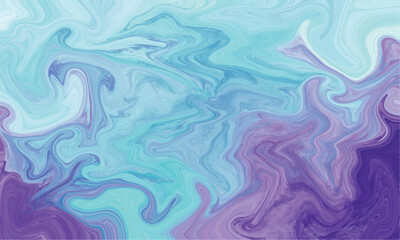 liquid vector illustration in blue and purple colors