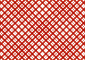 赤いチェック柄の背景素材