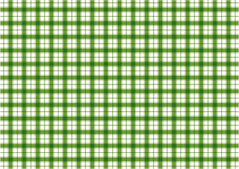 緑色のチェック柄の背景素材