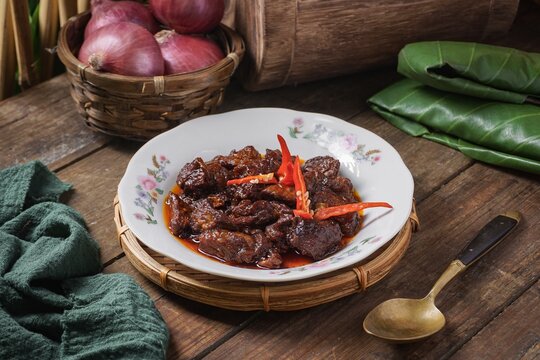 Delicious beef soy sauce. Malaysian people called Daging Masak Kicap