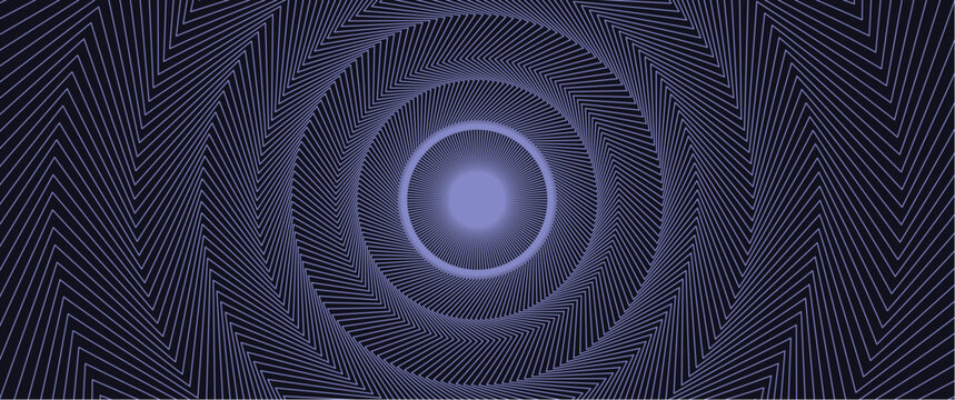 Abstract mechanic swirl line seamless pattern design, modern minimalist line swirl art. Good for background, backdrop, design element, banner.