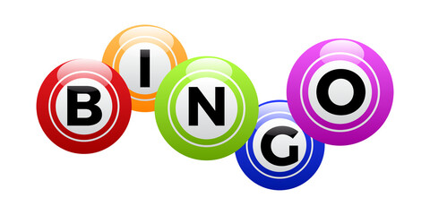 Bingo lottery, lucky balls and numbers of lotto