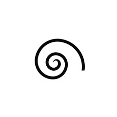 snail logo animal nature icon dsign symbol