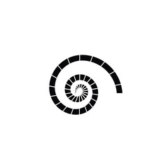 snail logo animal nature icon dsign symbol