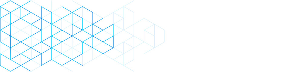 The graphic design elements with isometric shape blocks. Creative vector illustration of abstract geometric background