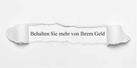 Behalten Sie mehr von Ihrem Geld	