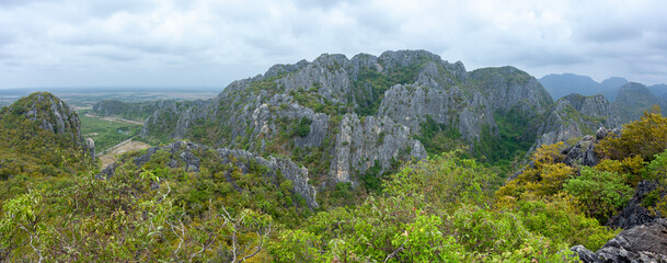 Khao Daeng View Point, Sam Roi Yod District, Prachuap Khiri Khan, Thailand