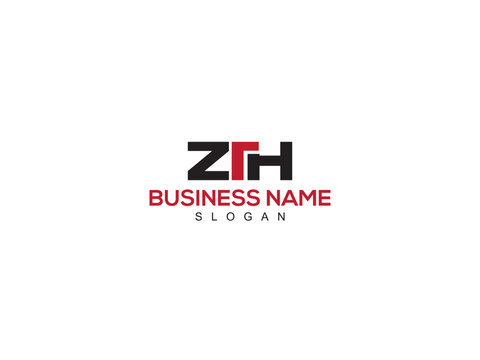 Initial Luxury Letter ZTH zt Logo Icon Vector Art