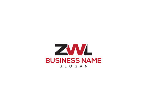 Initial ZWL zw z w l Business Logo Letter Vector Art For You