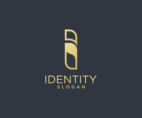Letter I logo design for various types of businesses and company. Luxury and elegant Letter I vector