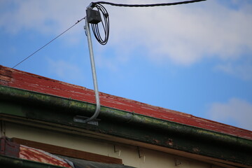 roof of the old house