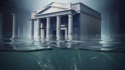 Controlling an account Default and Bank Emergency or as Banks choking in commitment with cash related defenselessness or liquidation concept and around the world show off issue. AI Generated