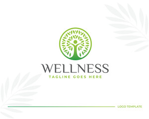 Health people success health life logo sign illustration vector design