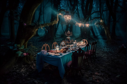 Alice Wonderland Tea Party Images – Browse 2,955 Stock Photos 