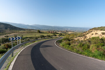 highway south of Granada (Spain)