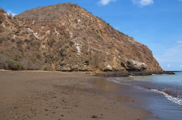 Coast on Isla de la Plata, Manabi Province, Ecuador, South America
