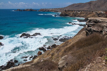Coast on Isla de la Plata, Manabi Province, Ecuador, South America
