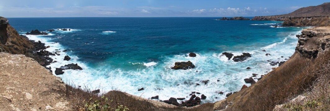Coast on Isla de la Plata, Manabi Province, Ecuador, South America
