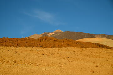 Fototapeta na wymiar Landscape close to a volcano