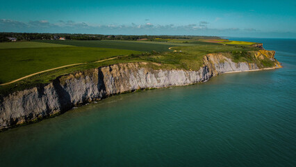 Picture of the coast in "Arromanches-Les-Bains"