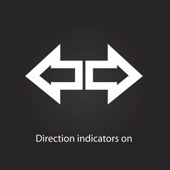 Direction indicators car