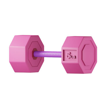 3D Icon Barbel Fitness and Gym