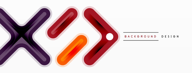 Cross line background minimal geometric template. Design for wallpaper, banner, background, landing page, wall art, invitation, prints, posters