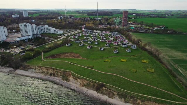 Luftaufnahme von Sierksdorf in Schleswig-Holstein