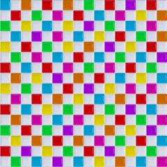 Simple colored tiles with a sense of transparency (Perfect seamless pattern)