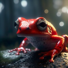 Generative AI - Roter Frosch