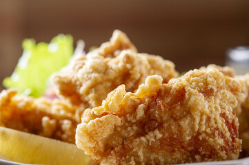 美味しい鶏の唐揚げ