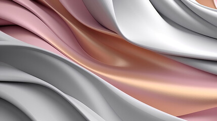 Obraz premium abstract background with waves. Generative AI