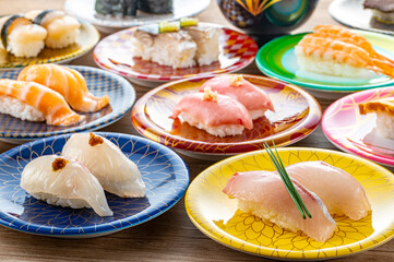 回転寿司　寿司