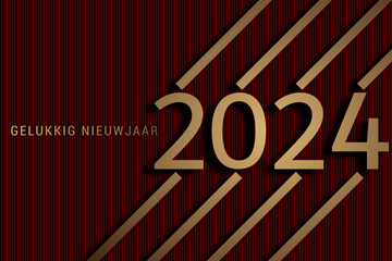 2024 - gelukkig nieuwjaar 2024