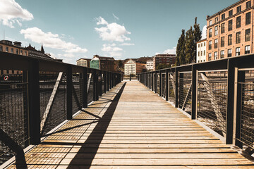 Obraz premium bridge in the city